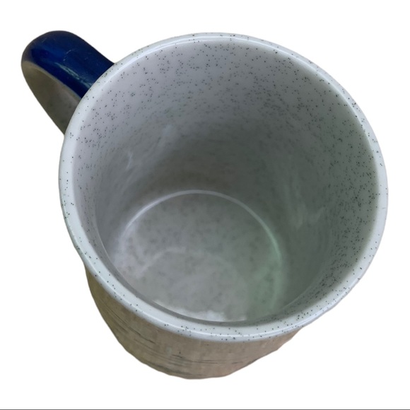 Tucson Arizona Etched Blue Gray Speckled Sketched Coffee Cup Tea Mug Collectible - Picture 6 of 9